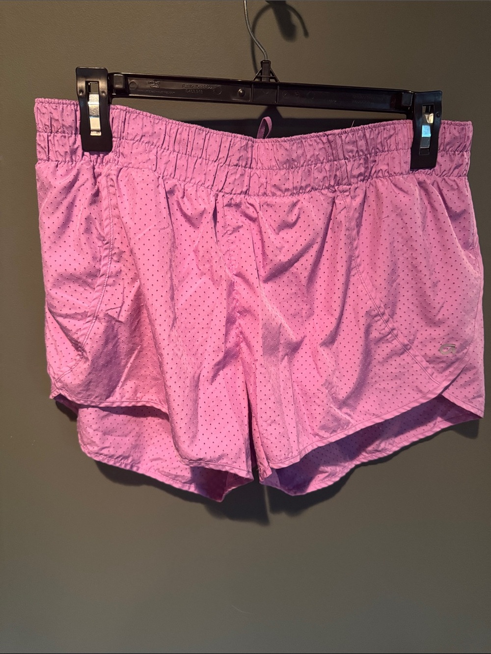 GAP Pink Perforated Athletic Shorts